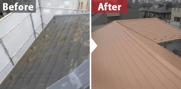 外壁・屋根塗装リフォーム事例