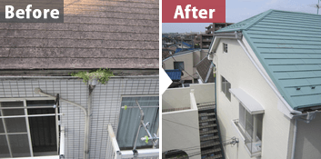 外壁・屋根塗装リフォーム事例