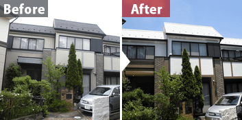 外壁・屋根塗装リフォーム事例